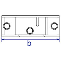 Art.127 T-Verbinder verstellbar  30-45° - Rohrverbinder