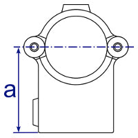 Art.136 T-Verbinder zum Öffnen - Rohrverbinder