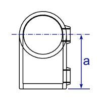 Art.153 Raccord en T court 0-11° - Raccord de tuyaux