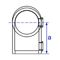 Art.154 Articulation du genou 0-11° - Connecteur de tube