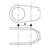 Art.160 Raccord croisé 90° ouvert - Raccord de tuyaux