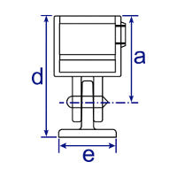 Art.169 Variable Stütze - Rohrverbinder