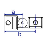 Art.173 Raccord articulé simple - raccord de tube