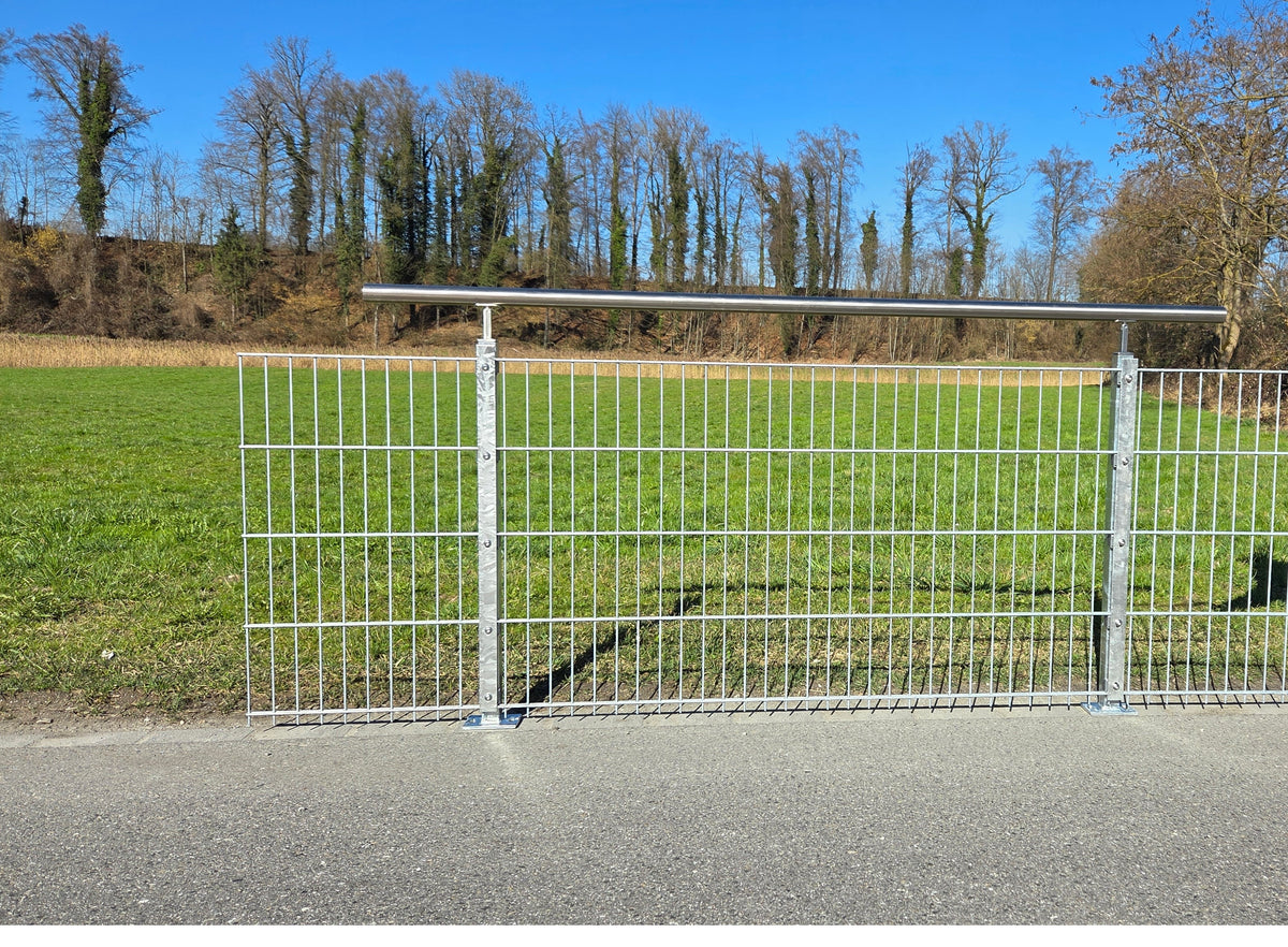 Pfosten 40/40 / für Handlaufhalter und Doppelstabmatten