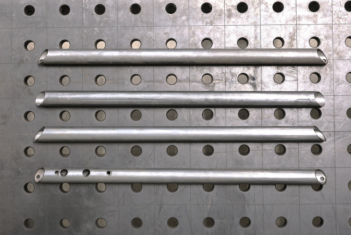 Rohre für Rohrrahmentor, roh/blank, zum selber schweissen