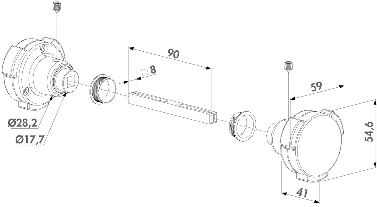 Art.520130 - Kidloc bouton de sécurité pour enfant