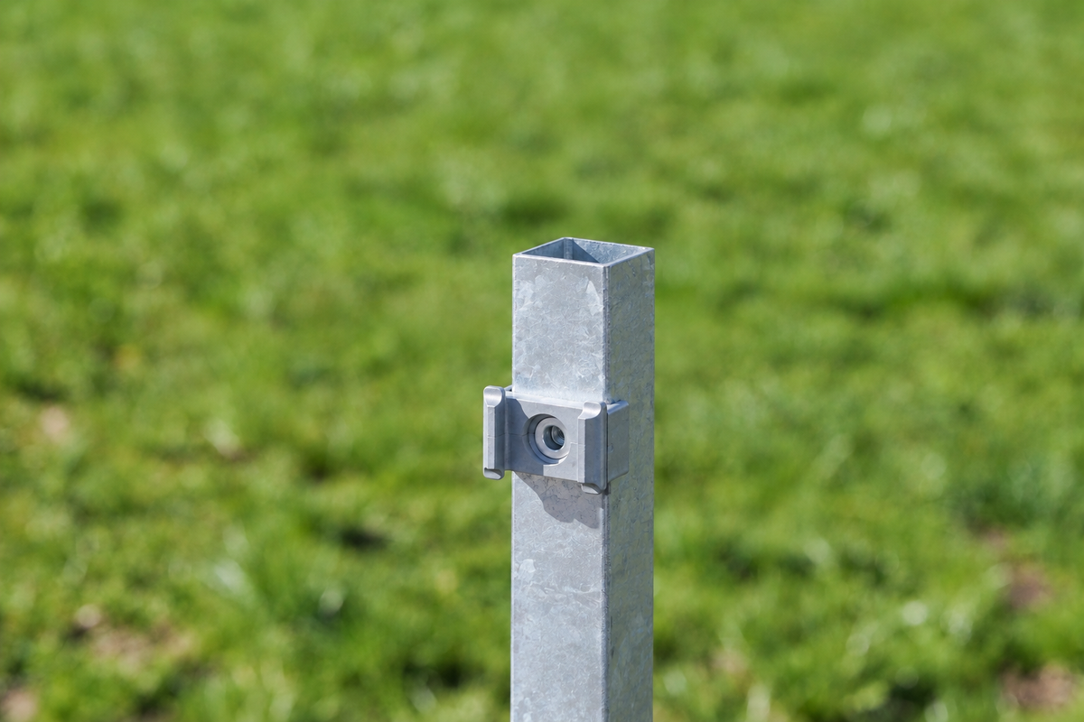 Pfosten 40/40 / für Handlaufhalter und Doppelstabmatten