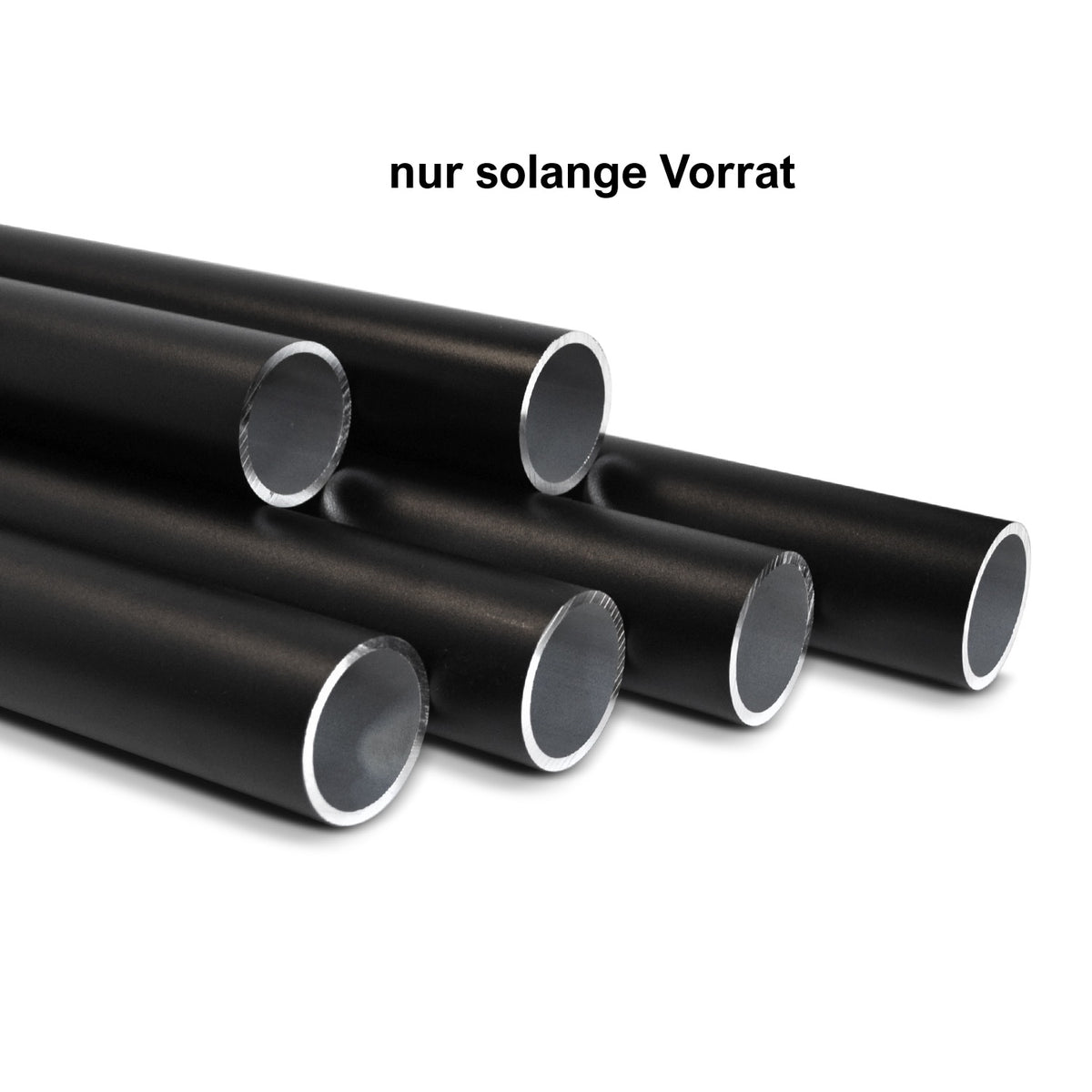 Art.800 Tube en acier noir, tige de 3 m