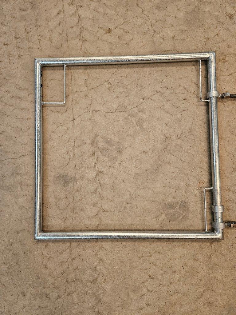 Rohre für Rohrrahmentor, roh/blank, zum selber schweissen