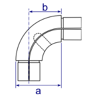 Articulation de genou Assist 1.25&quot; - Raccord de tube