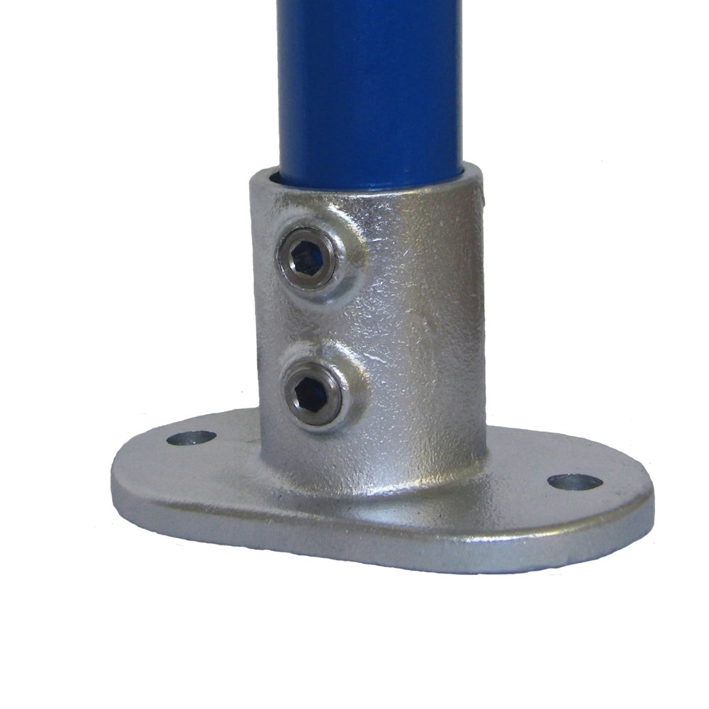 Art.132 Geländerfussplatte - Rohrverbinder